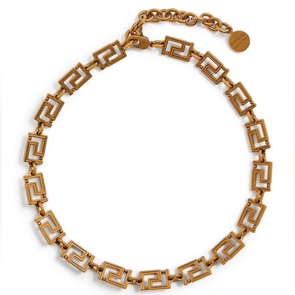 Versace Necklace Greca Choker